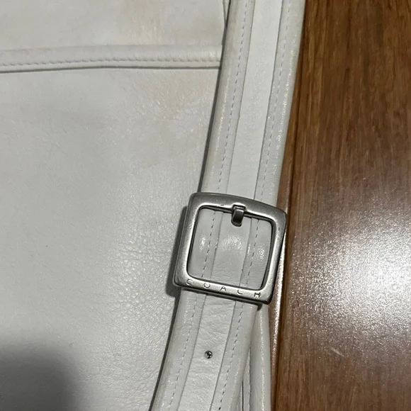 Coach Off-White Leather Backpack - Picture 3 of 5